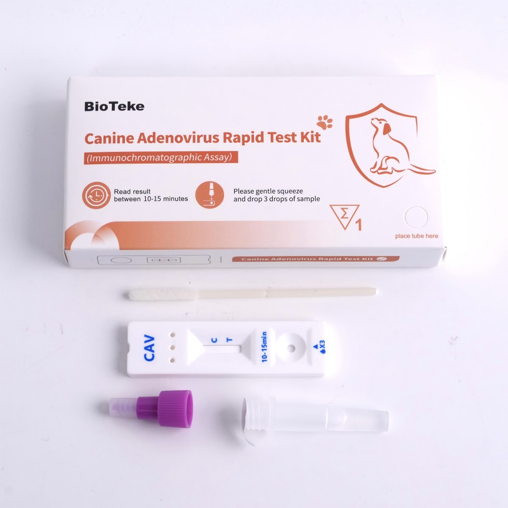 Set de testare canină Adenovirus Set de testare a gripei 