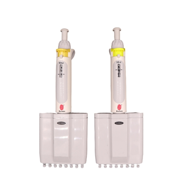 MANUAL MANUAL DE MICROPIPETTE cu 8 chaneluri cu volum variabil