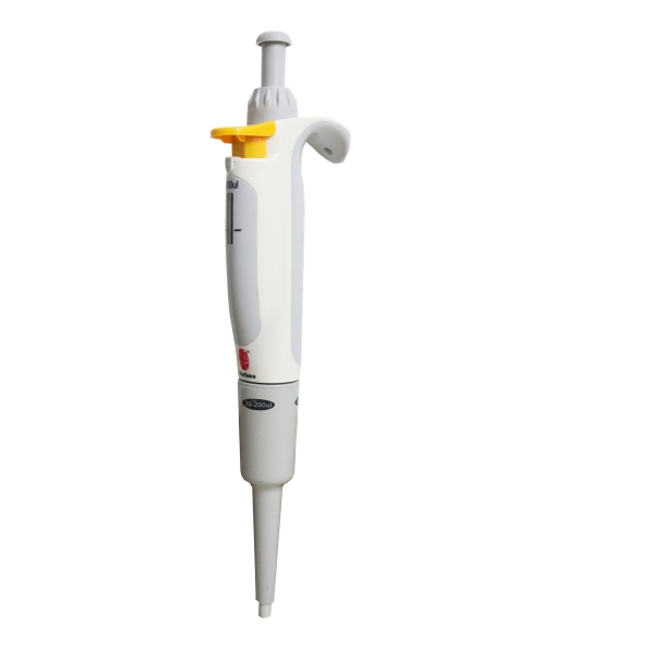 Repetarea manuală a micropipettorului cu un singur canal cu volum variabil 