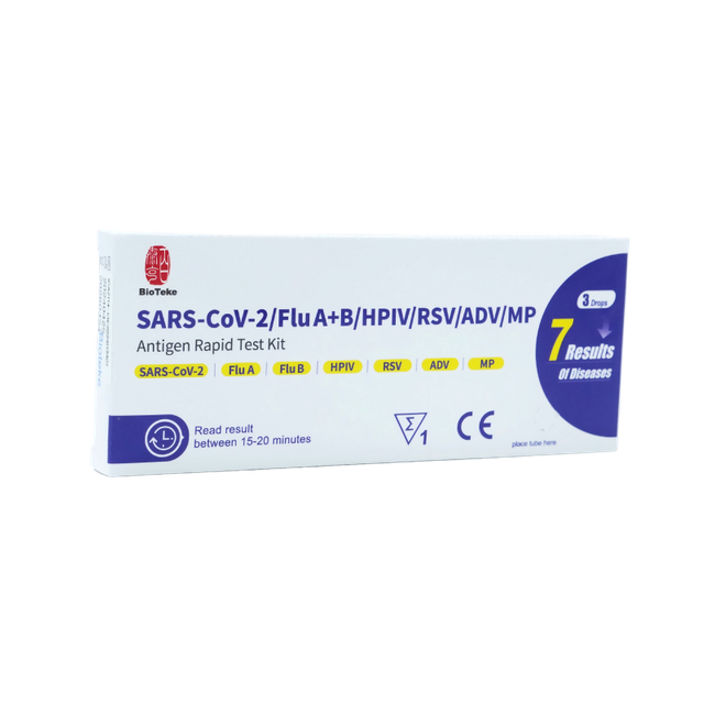 SARS-CoV-2/gripă A+B/HPIV/RSV/ADV/MP Kit de testare rapidă a antigenului