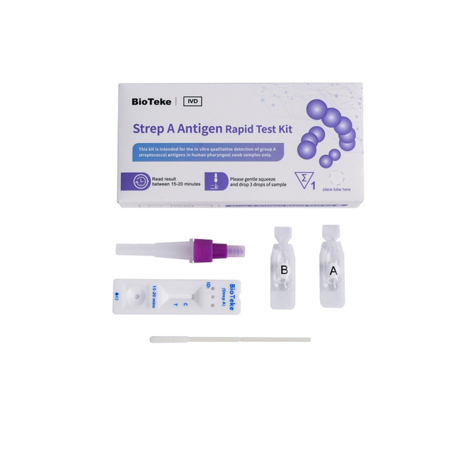 Strep un kit de testare rapidă antigen