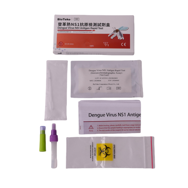 Virusul dengue NS1 Test rapid al antigenului (test imunochromatografic)