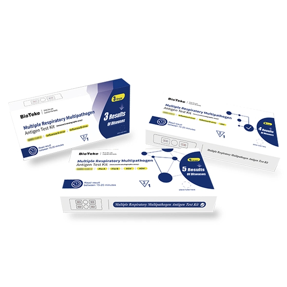 Diagnostic medical de înaltă precizie mai multiplă multiplu respirator multipatogen kit de testare a testului （Test imunochromatagraphic)