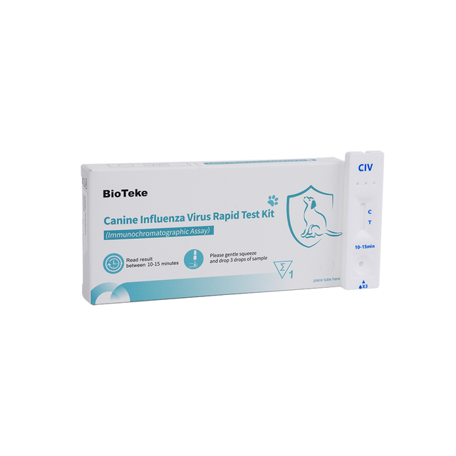 Virus gripal canin (CIV) Kit de testare rapidă (test imunochromatografic) ICA2301-2