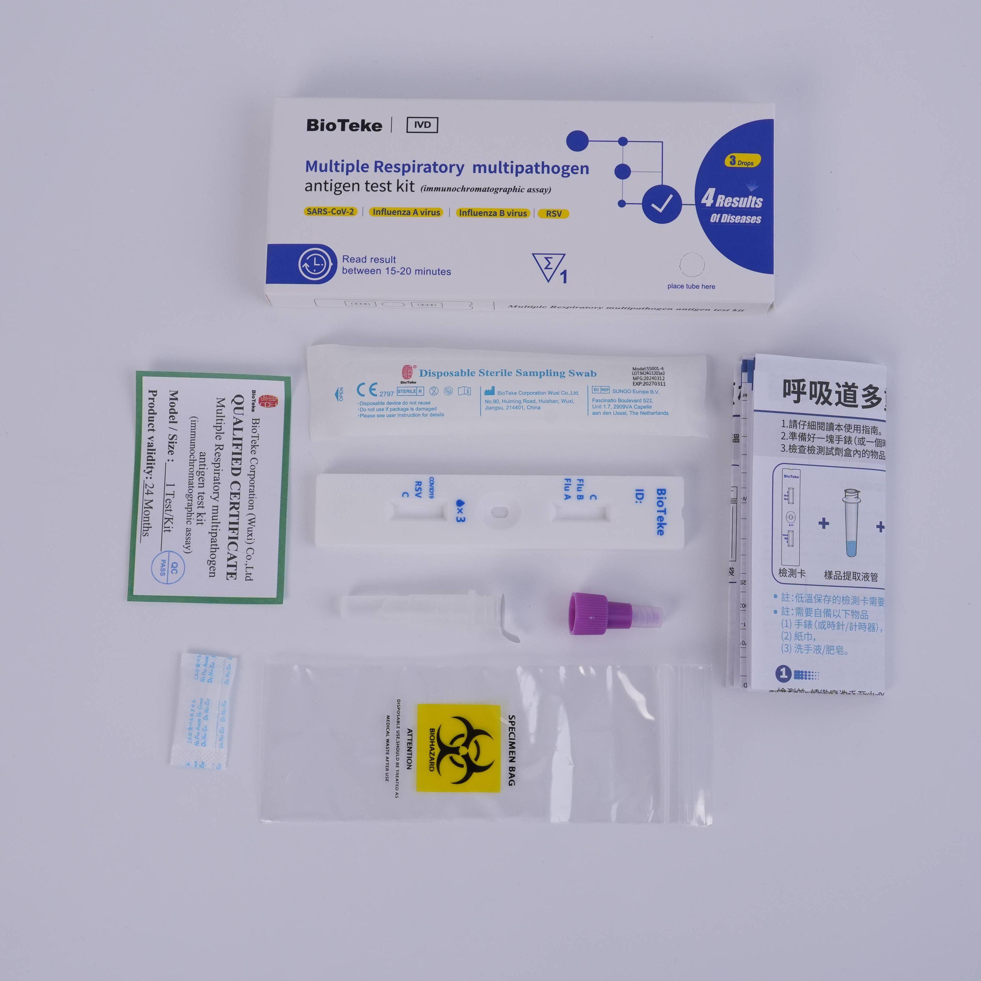 Kit de testare RSV cu gripă