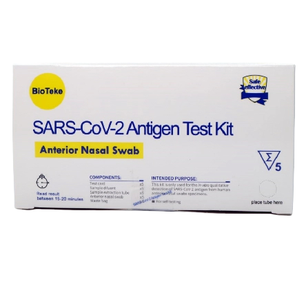 Kit de testare rapidă a antigenului SARS-CoV-2 (tampon nazal anterior)