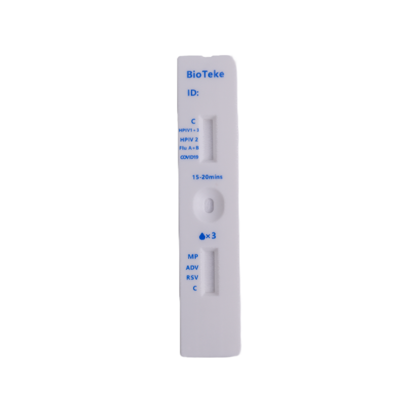 8 în 1 SARS-CoV-2/gripă A+B/HPIV2/HPIV1+3/RSV/ADV/MP Antigen Set de testare rapidă