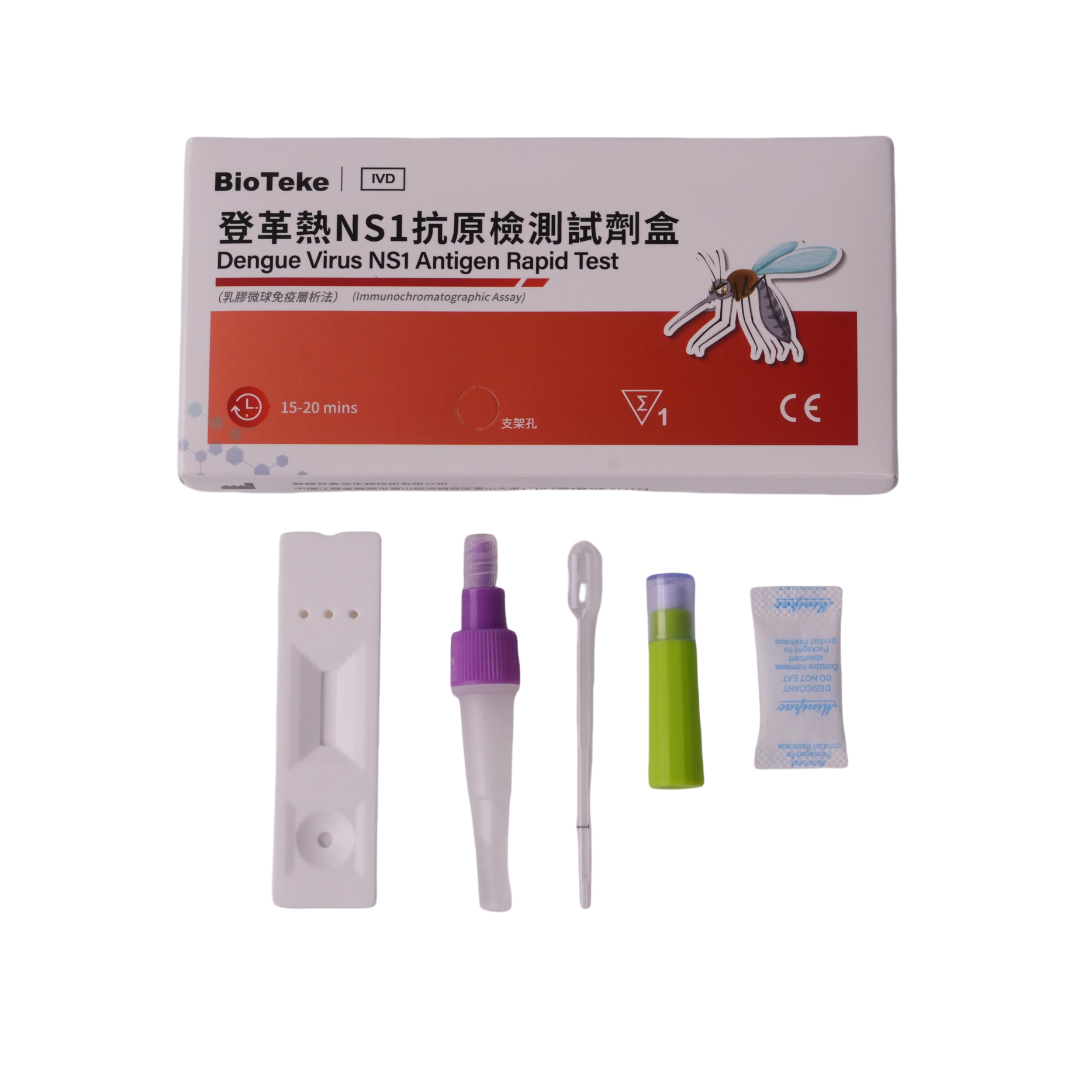 Virusul dengue NS1 Test rapid al antigenului (test imunochromatografic)