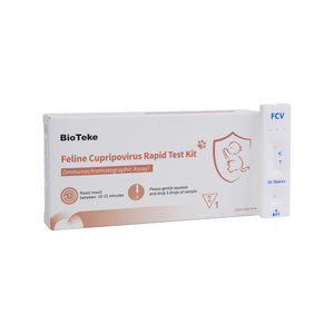 Cupripovirus felin (FCV) Kit de testare rapidă (test imunochromatografic) ICA2301-13
