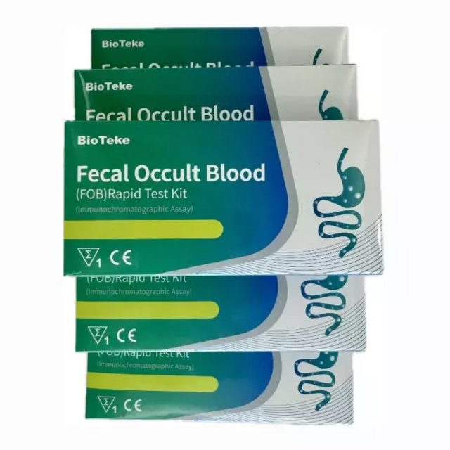 Kit de testare rapidă cu sânge ocult fecal (FOB) (Test imunochromatografic)