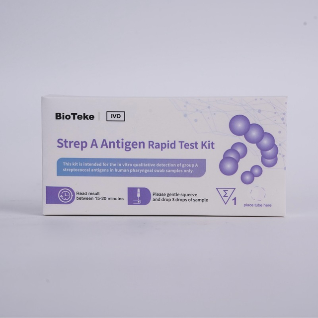 Strep un kit de testare rapidă antigen
